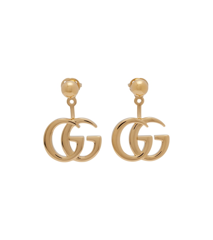 Photo: Gucci GG Marmont drop earrings