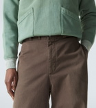 A.Presse Vintage cotton wide-leg pants