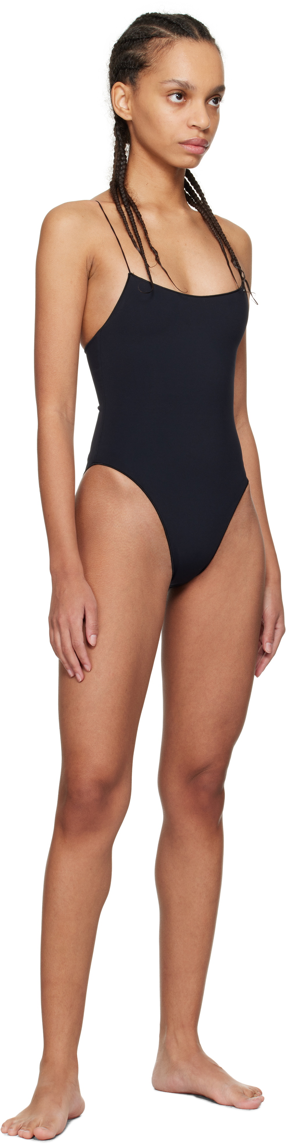 Tropic of C Black 'The Sculpting C' One-Piece Swimsuit