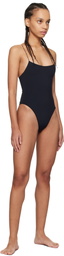 Tropic of C Black 'The Sculpting C' One-Piece Swimsuit