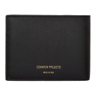 Common Projects Black Standard Bifold Wallet