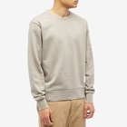 Thom Browne Men's Tonal 4 Bar Crew Sweat in Beige