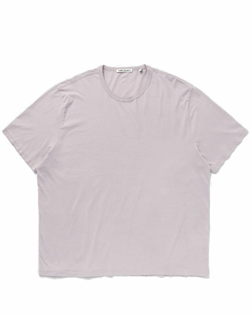 Photo: Our Legacy New Box Tee Purple - Mens - Shortsleeves