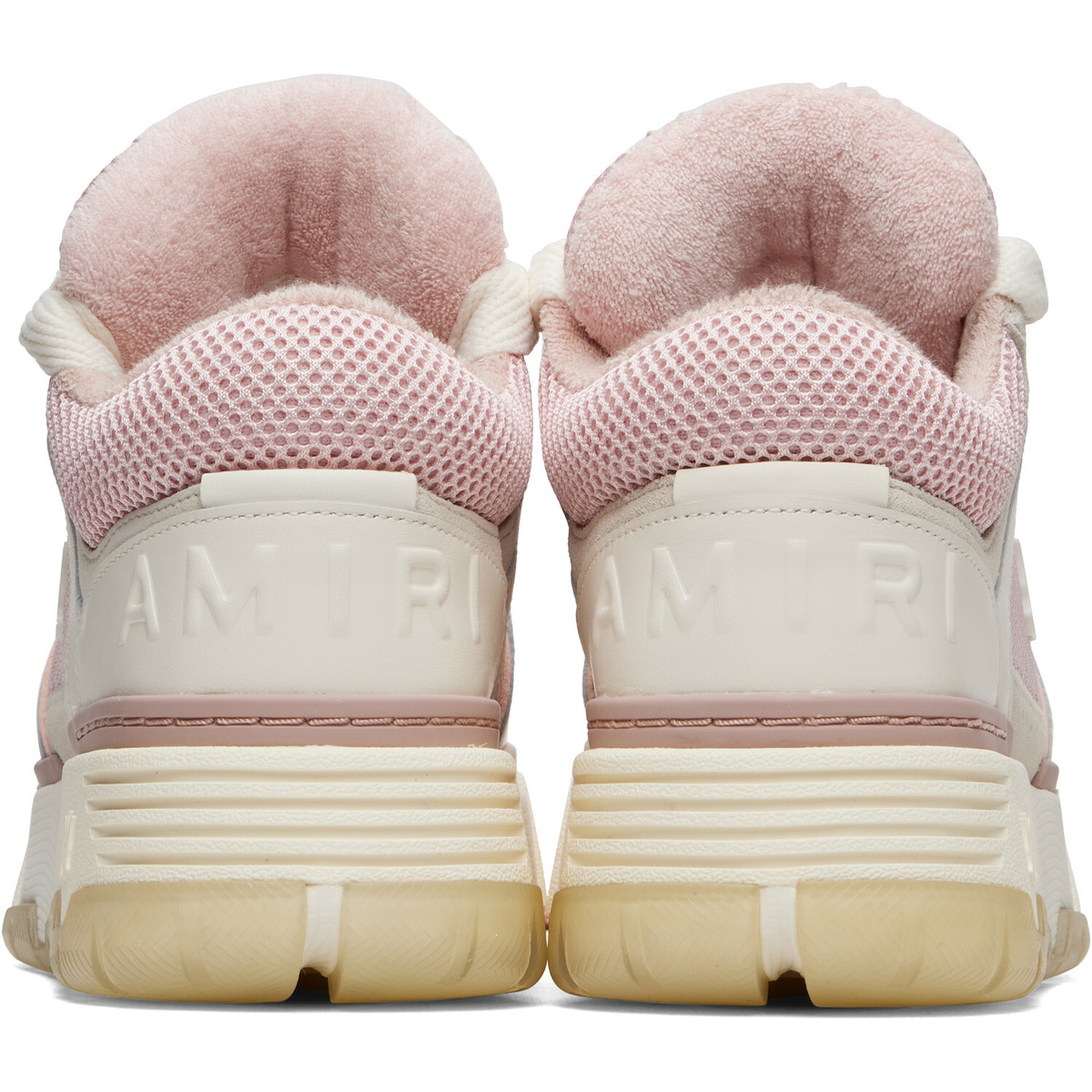 AMIRI Pink & White MA-1 Sneakers