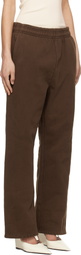 Entire Studios Brown Straight Leg Sweatpants