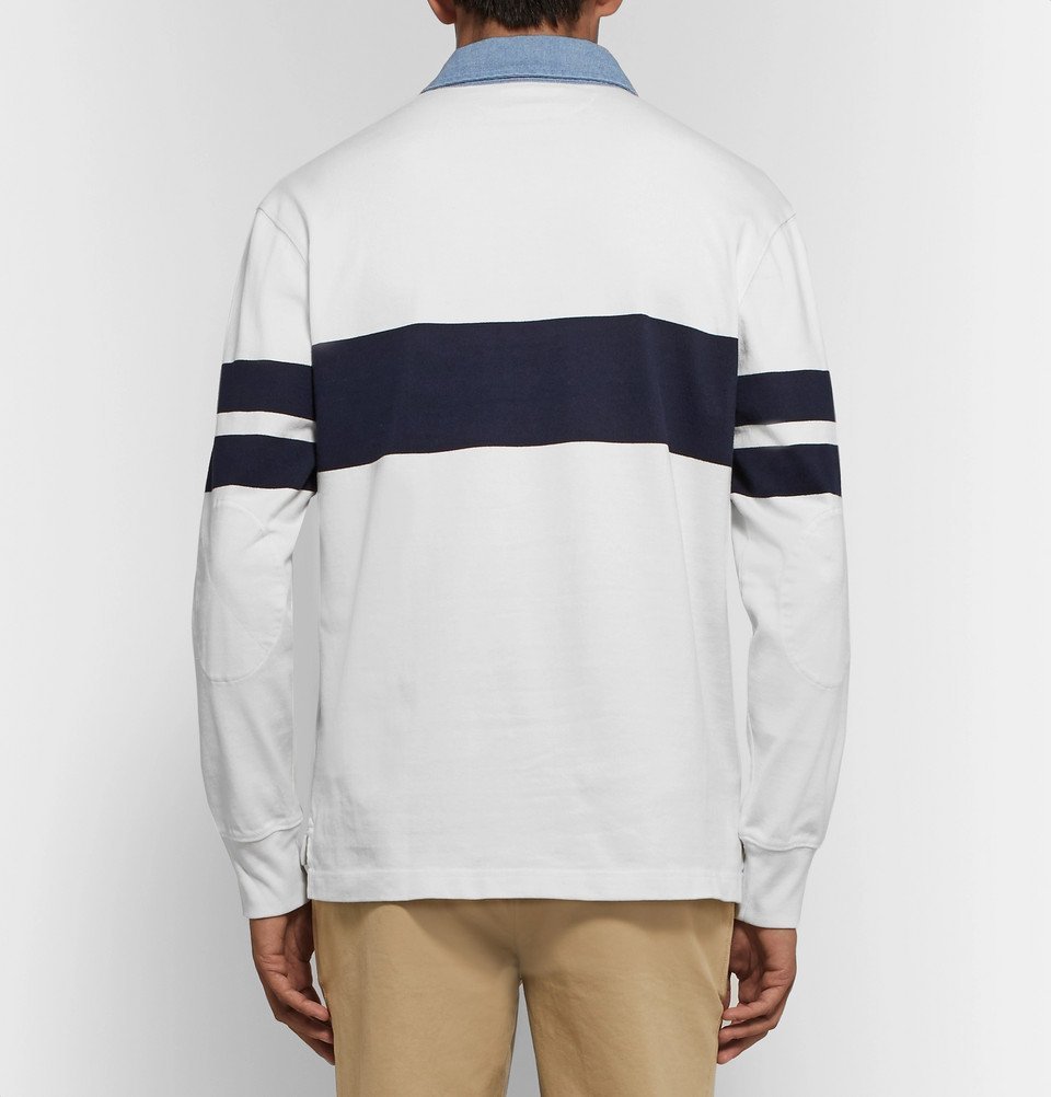 J crew long outlet sleeve polo