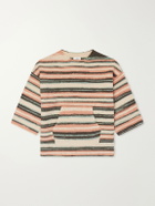 Visvim - Burrow Striped Wool and Cashmere-Blend Sweater - Neutrals