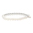 WWW.WILLSHOTT Silver Pearl Alternative Bracelet