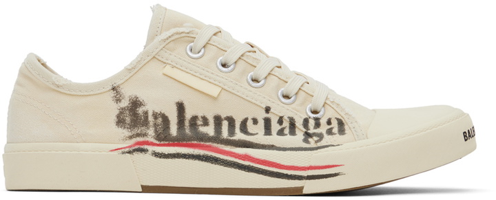 Photo: Balenciaga Off-White Paris Low Top Sneakers