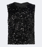 Vince Sequined top