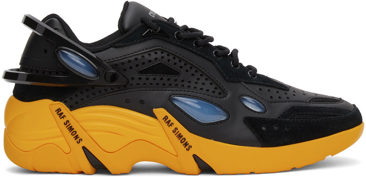 Photo: Raf Simons Black & Yellow Cylon-21 Sneakers