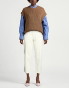 Berna Womens Jeans in Off white