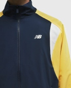 New Balance In Game Woven Track Jacket blue/yellow Men