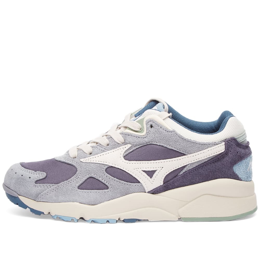 Mizuno Men's Sky Medal 'Premium Pack' Sneakers in Greystone/Blue Mizuno