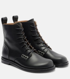 JW Anderson Leather lace-up boots