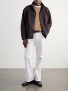 NN07 - Aiko Organic Denim Blouson Jacket - Brown