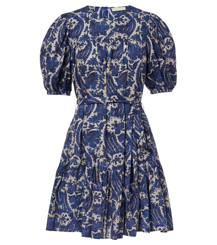 Photo: Ulla Johnson Rosalie printed cotton-blend minidress