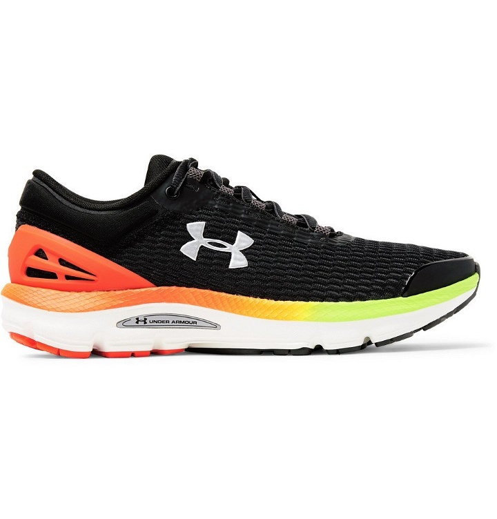 Photo: Under Armour - Charged Intake 3 Mesh Sneakers - Black