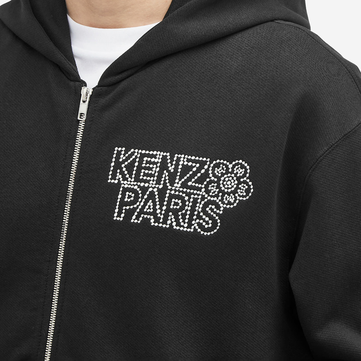 Kenzo Men's Constellation Embroidered Hoodie in Black Kenzo