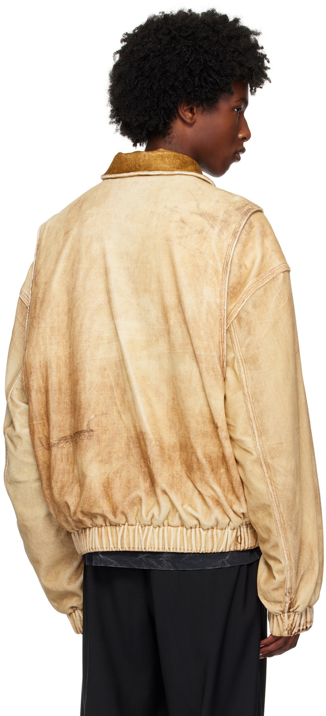 Alexander Wang Beige Trompe L'œil Jacket