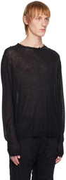 FREI-MUT Black Drive Sweater