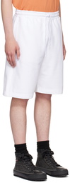 Diesel White P-Crown Shorts