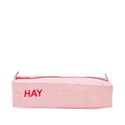 HAY Candy Mono Wash Bag - Box Set of 3 in Light Pink 