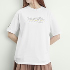 Damson Madder Women's Sundried Washing Line Boyfriend T-Shirt in Off White