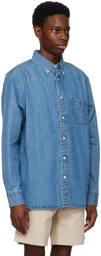 Adsum Blue Button Up Shirt
