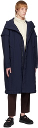 Homme Plissé Issey Miyake Navy Frame Jacket