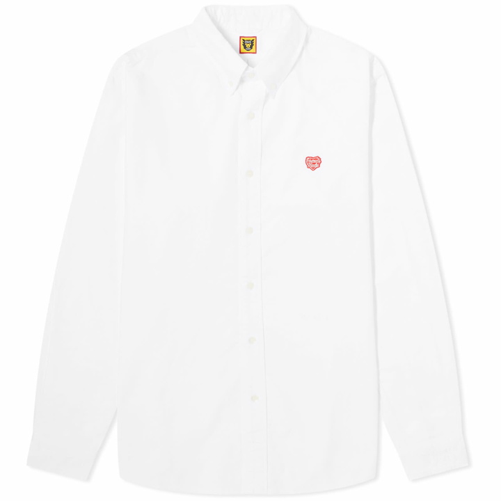 Photo: Human Made Men's Button Down Oxford Shirt in White