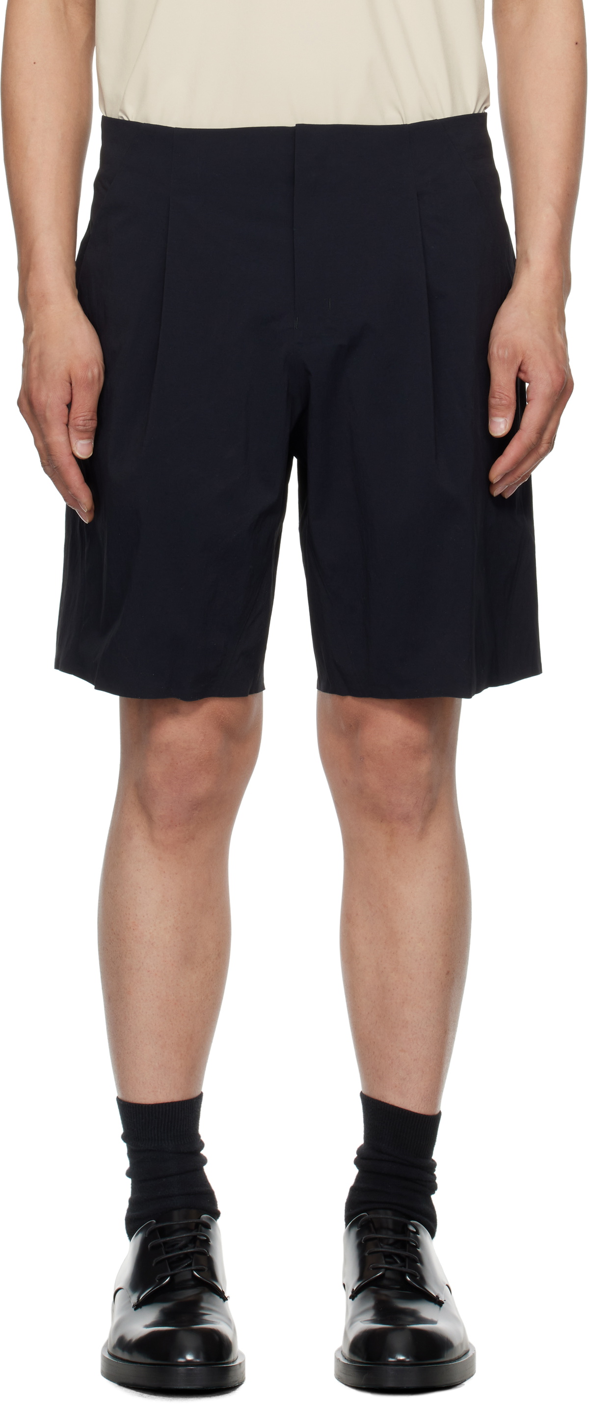 パンツ Veilance - voronoi short - Black 31 Black Veilance Voronoi Shorts | SVD