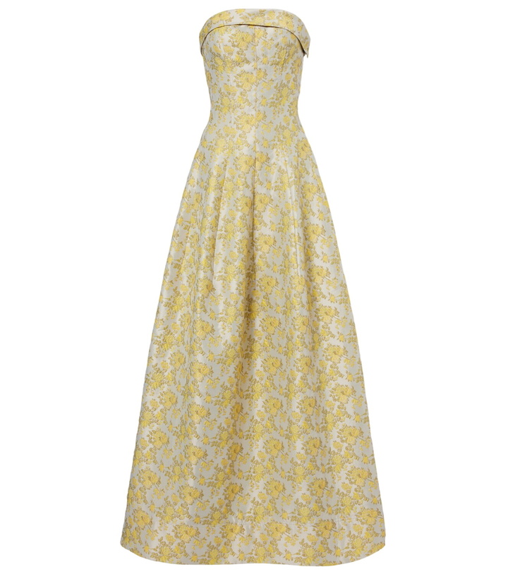 Simkhai Amarantha draped jersey maxi dress Simkhai