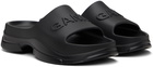 GANNI Black Pool Slide Sandals