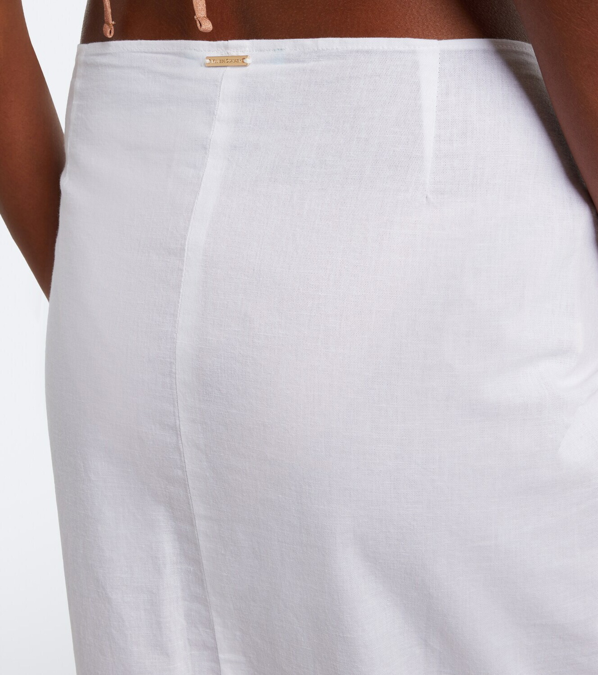 Melissa Odabash Winnie cotton and linen beach cover-up