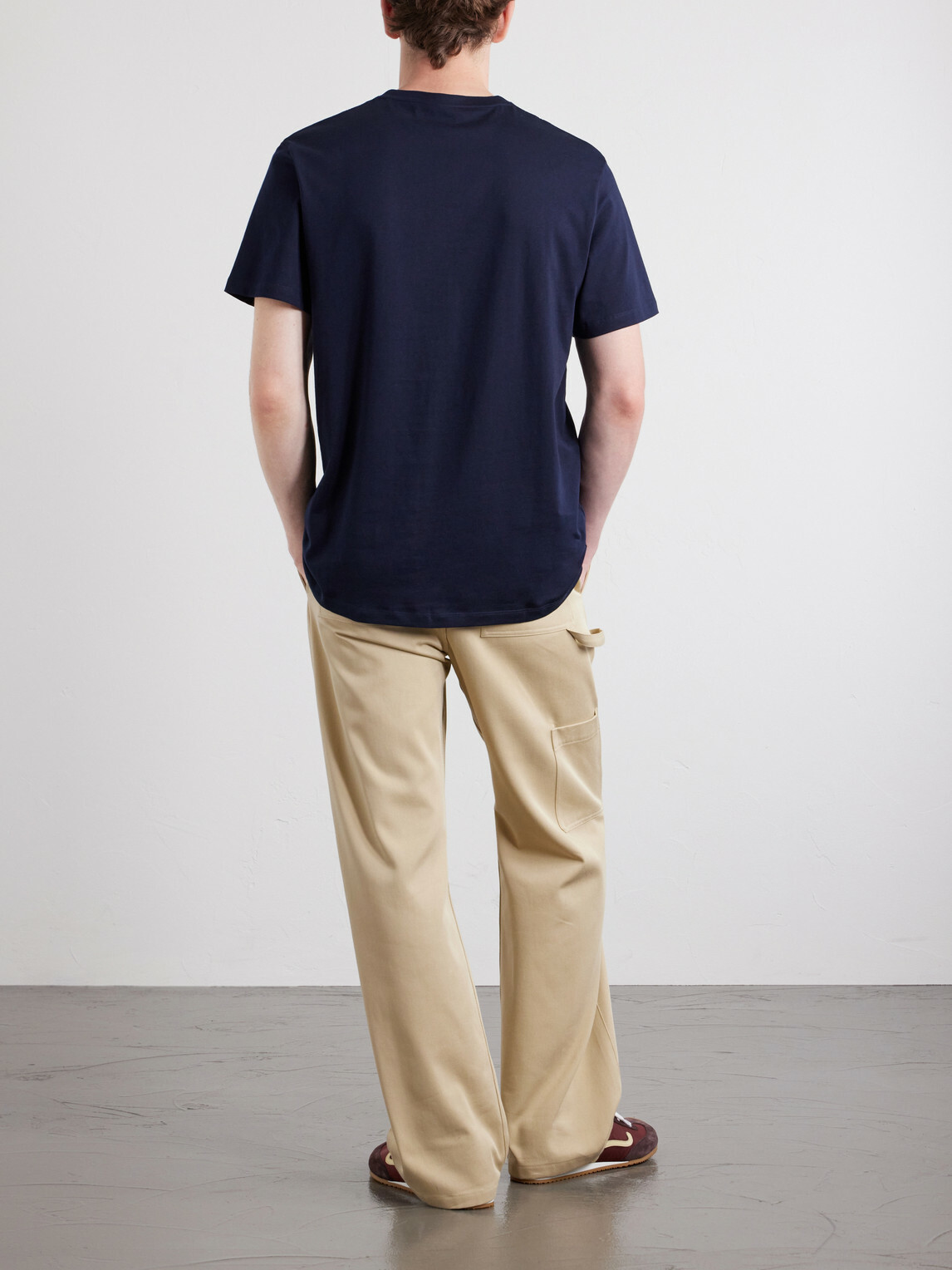 LOEWE - Anagram-Embroidered Cotton-Jersey T-Shirt - Blue