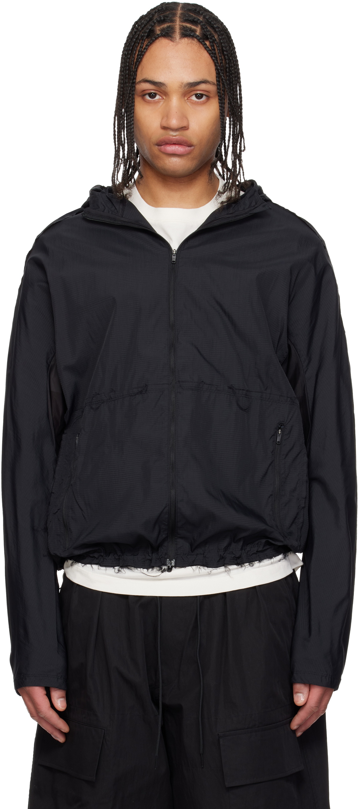 Y-3 Black 3-Stripes Track Jacket Y-3