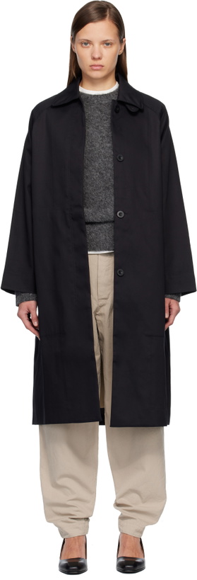 Photo: CASEY CASEY Black Carlyle Trench Coat
