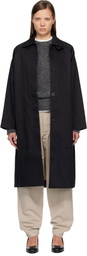 CASEY CASEY Black Carlyle Trench Coat