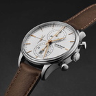 Louis Erard Heritage Chronograph Automatic Silver Dial Mens Watch 78289AA31.BVA01