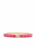 Yvonne Léon 9K Yellow Gold Alliance Enamel Diamond Ring
