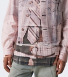 Acne Studios Trompe-l'œil cotton poplin shirt