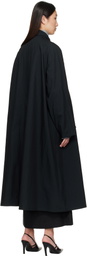 LE17SEPTEMBRE Navy Scarf Trench Coat