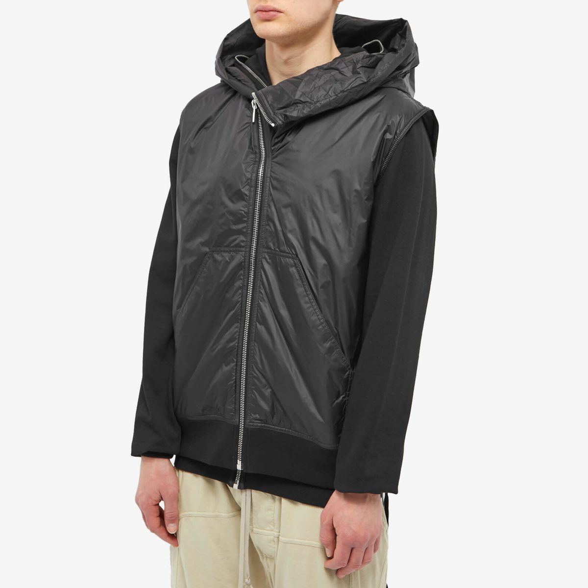 【関税＆送料込み】Rick Owens Drkshdw Sl  Jumbo Gilet Rick Owens Jumbo SL Gilet | Black | FARFETCH