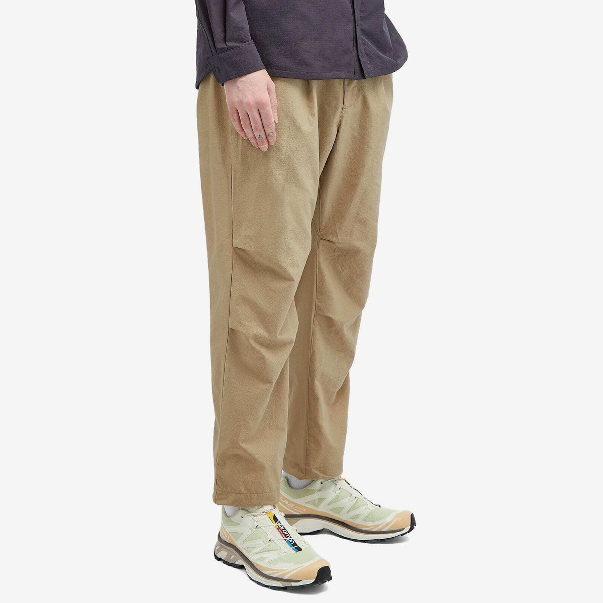 Nanga Men's Dot Air Comfy Trousers in Beige Nanga