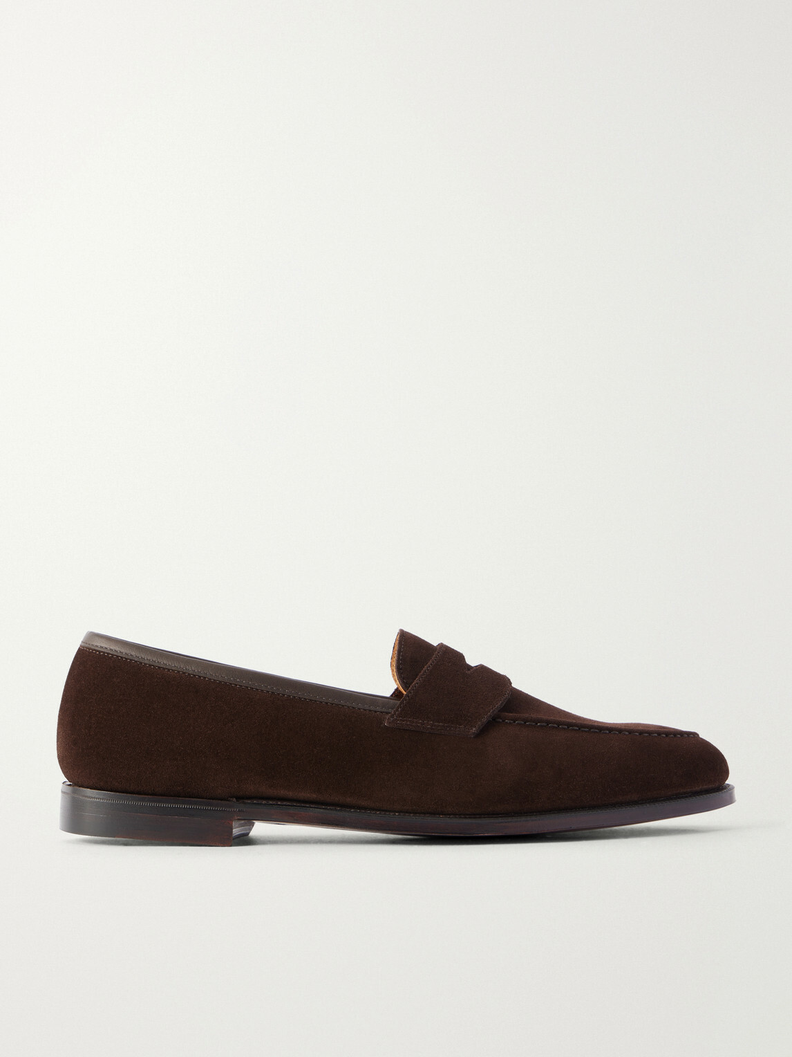 George Cleverley - Bradley II Suede Loafers - Brown