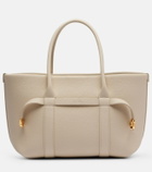 Loro Piana Ghiera Small leather shopper
