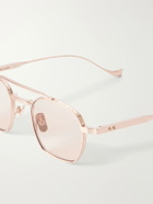 Cutler and Gross - 1425 Square-Frame Gold-Tone Sunglasses
