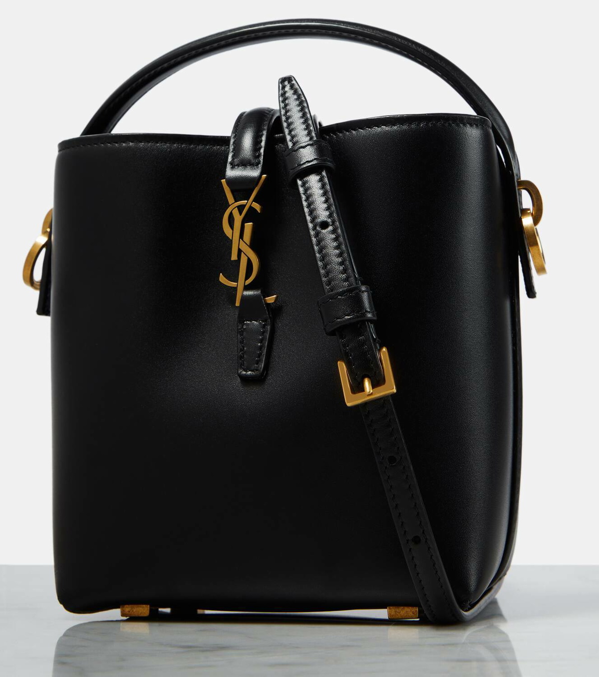 Saint Laurent Le 37 Mini leather bucket bag Saint Laurent