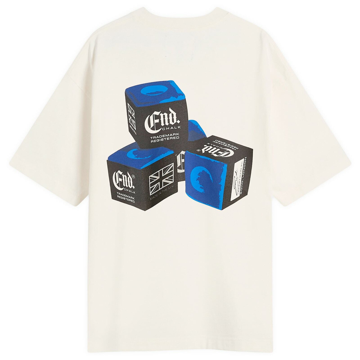END. Got The Chalk? T-Shirt in Ecru